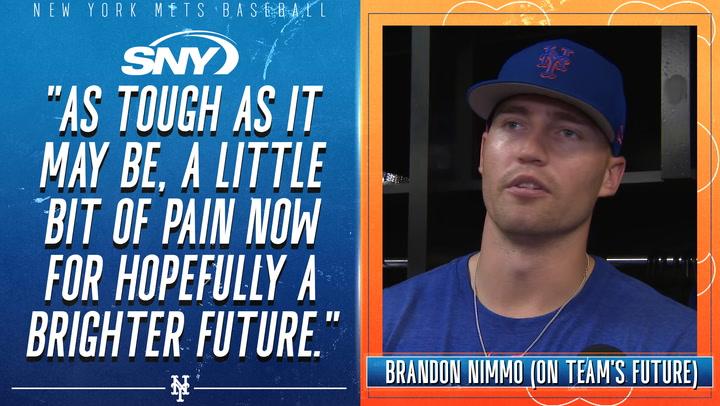 Brandon Nimmo on anxieties leading up to trade deadline, team's future | Mets Pre Game