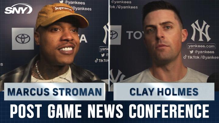 Marcus Stroman on 'best outing of the season,' Clay Holmes on blown save in Yankees' loss