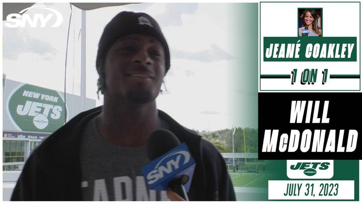 Jeane Coakley, Jets top draft pick Will McDonald analyze the rookie's first NFL training camp | Jets Training Camp