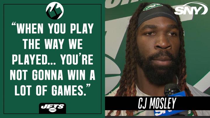 CJ Mosley on defense's approach to offensive struggles, missed opportunities vs Chargers