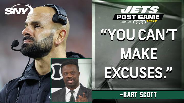 Bart Scott reacts to Robert Saleh citing short week as possible reason for struggles vs Browns