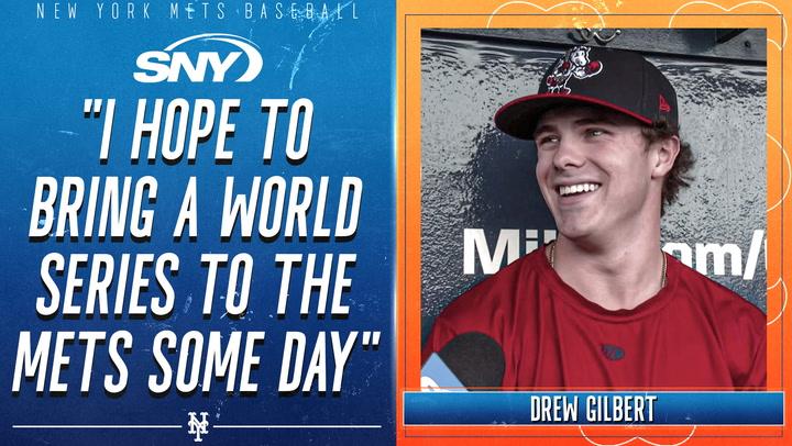 Prospect Drew Gilbert talks trade to Mets, big goals, and playing with Luisangel Acuna