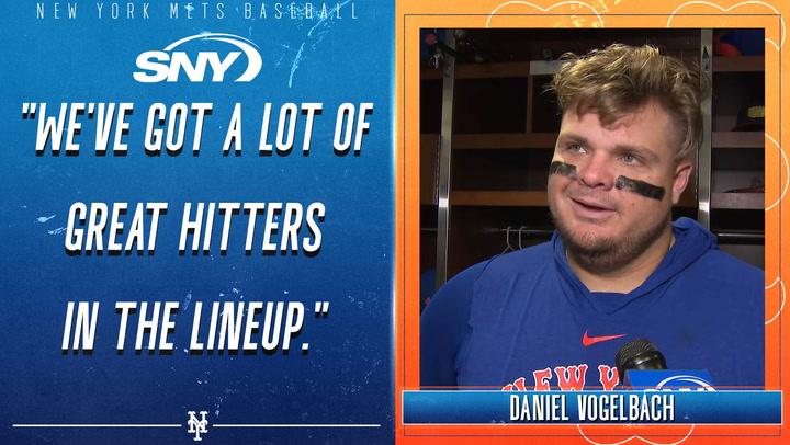 Daniel Vogelbach talks grand slam, Pete Alonso's power, and Mets win