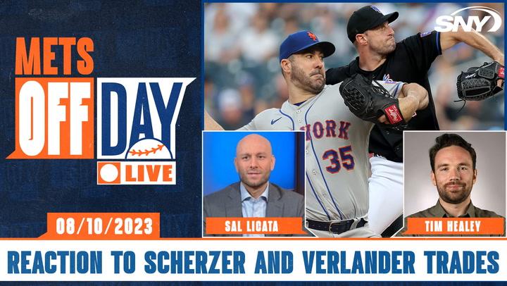 Thumbs up or thumbs down for the Justin Verlander and Max Scherzer trades? | Mets Off Day Live