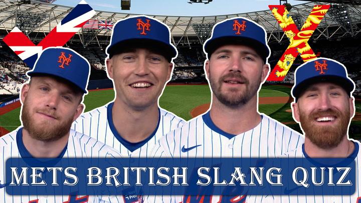 New York Mets Pete Alonso, Brandon Nimmo and more test their British slang knowledge