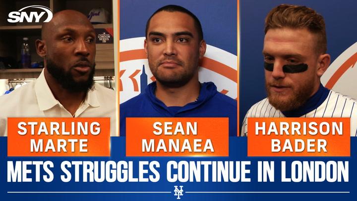 Sean Manaea on his 'lack of execution', Harrison Bader and Starling Marte on difficulty with 'depth perception' in OF after Mets loss