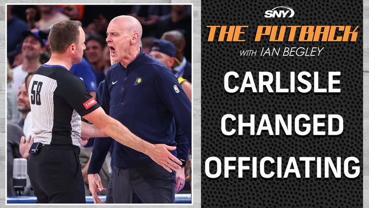 Did Rick Carlisle's criticism of officiating change how Knicks-Pacers series has been called? | The Putback