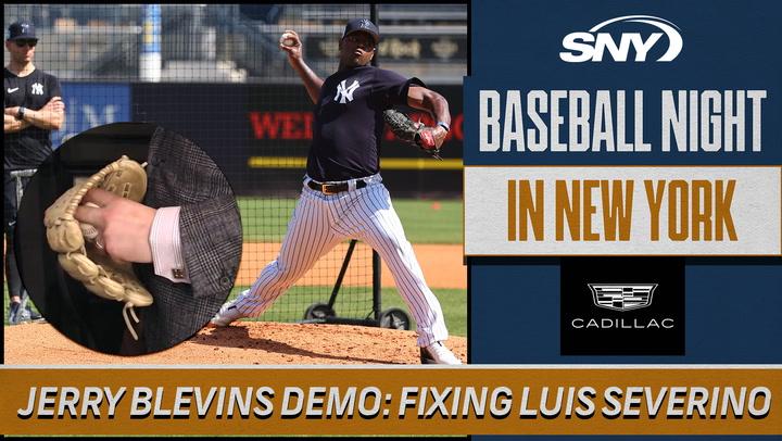 Jerry Blevins breaks down how the Mets can help Luis Severino solve his pitch-tipping problem | Baseball Night in NY