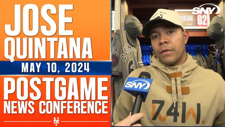Jose Quintana says his pitching performance 'wasn't good' in Mets' 4-2 loss to Braves