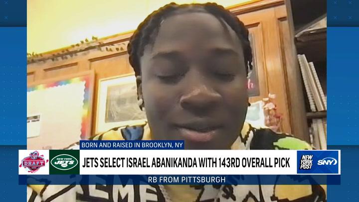 Israel Abanikanda selected by Jets as 143rd overall pick in 2023 NFL Draft