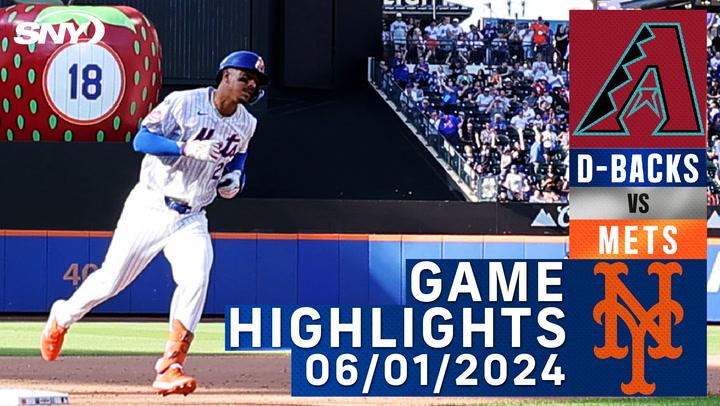 Mets vs Diamondbacks (6/01/2024) | NY Mets Highlights