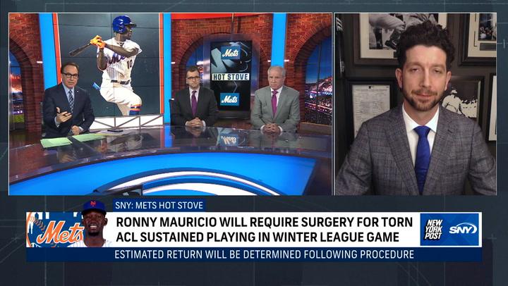 Ronny Mauricio will require surgery for torn ACL
