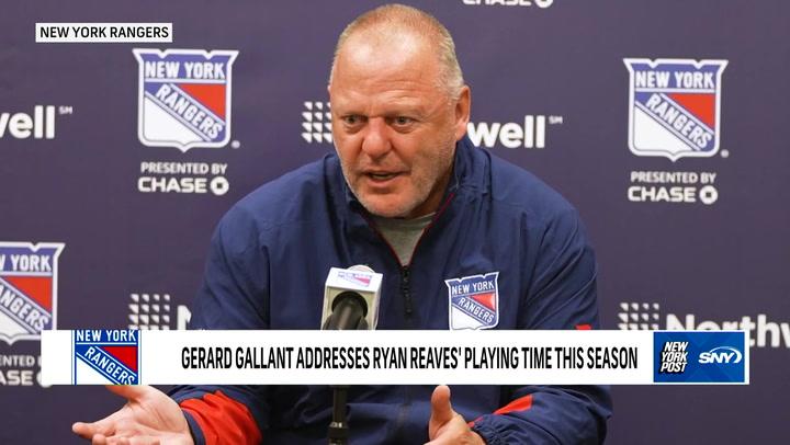 Rangers head coach Gerard Gallant, Ryan Lindgren and Adam Fox talk about the upcoming season
