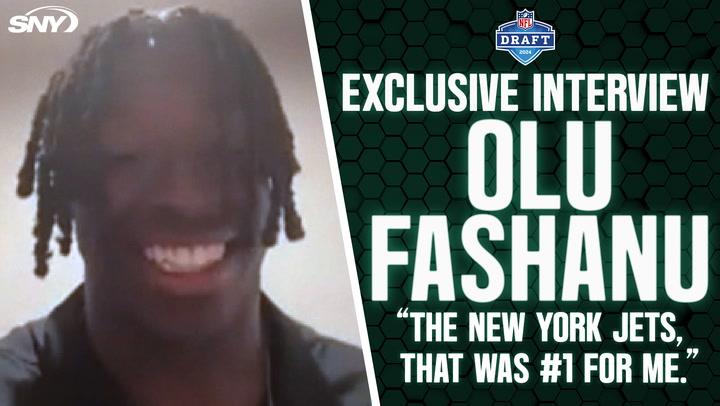 Olu Fashanu says Jets were #1 choice, excited to learn from Morgan Moses and Tyron Smith