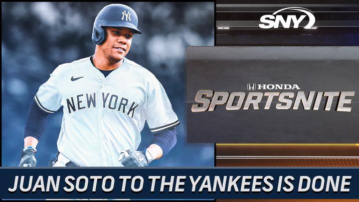 SNY MLB Insider reveals the details behind the Yankees landing Juan Soto in a trade with San Diego | SportsNite