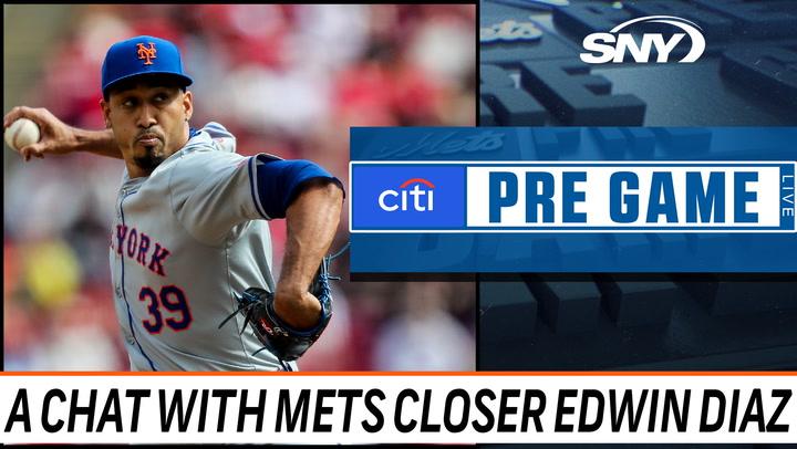 Edwin Diaz on keeping the closer mentality no matter what inning he pitches in