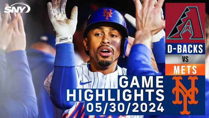 Mets vs Diamondbacks (5/30/2024) | NY Mets Highlights