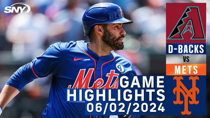 Mets vs Diamondbacks (6/02/2024) | NY Mets Highlights