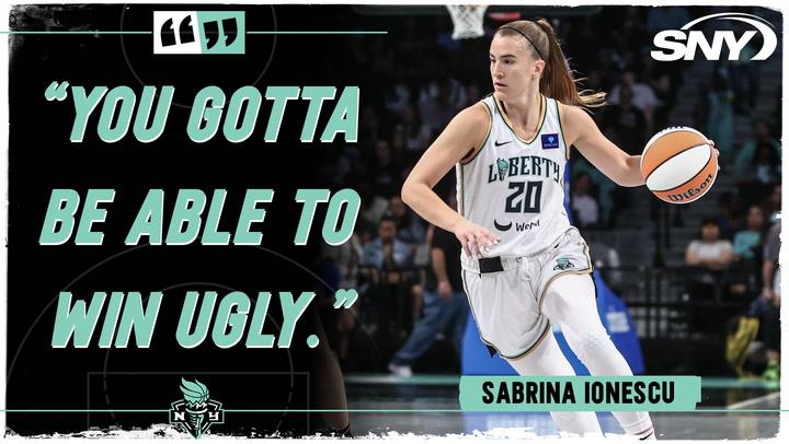 Sabrina Ionescu on Liberty's 90-79 victory over the Washington Mystics