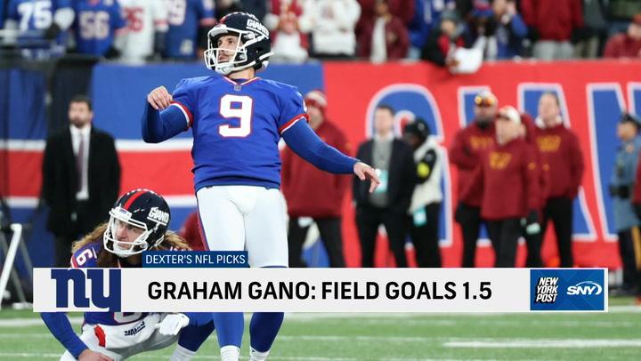 Jets and Giants player prop bets including Mike White and Graham Gano
