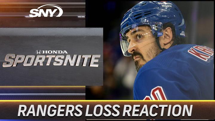 Ryan Lindgren update and Rangers loss reaction from Vince Mercogliano | SportsNite
