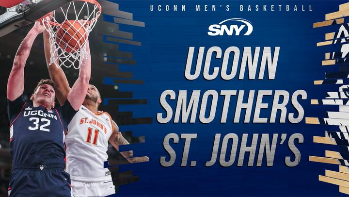 Vin Parise breaks down UConn's win over a struggling St. John's squad on Saturday