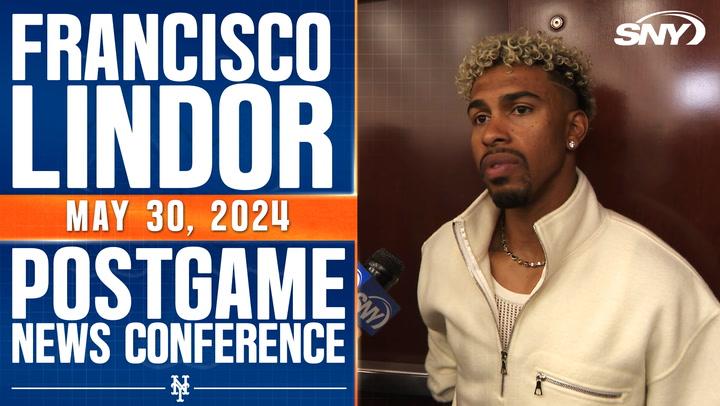 Francisco Lindor on his four-hit night after initiating the Mets' team meeting