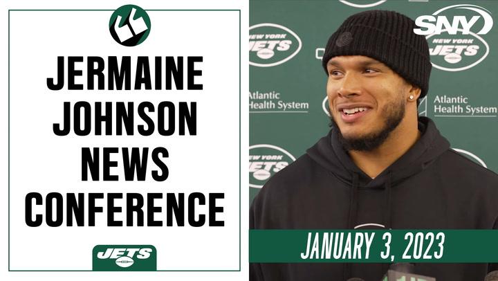 Jermaine Johnson on INT and fumble recovery against Browns, motivation in Jets final game