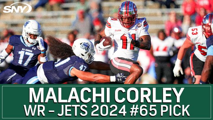 Jets trade up to get the 'YAC King' Malachi Corley giving Aaron Rodgers a new weapon