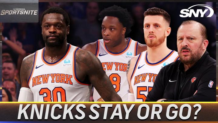Should the Knicks keep OG Anunoby, Isaiah Hartenstein, Julius Randle and Tom Thibodeau for next season? | SportsNite