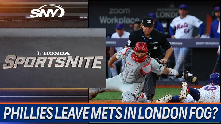 A British-styled Mets-Phillies discussion after today's London Series opener  | SportsNite