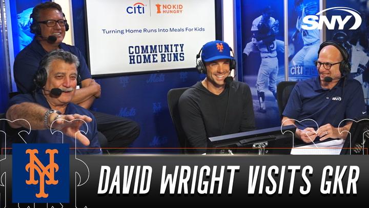 David Wright stops by the SNY booth to hang out with GKR and talk about the future of the Mets