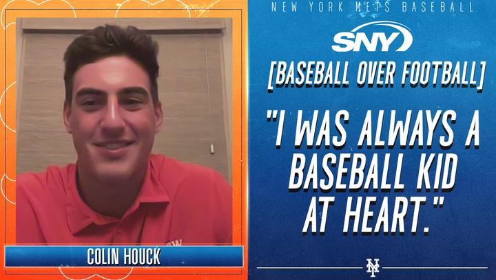 Mets draft pick Colin Houck on being selected by NY: 'Growing up this was my dream' | Mets 2023 Draft