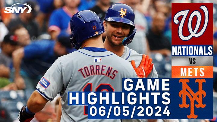 Mets vs Nationals (6/05/2024) | NY Mets Highlights