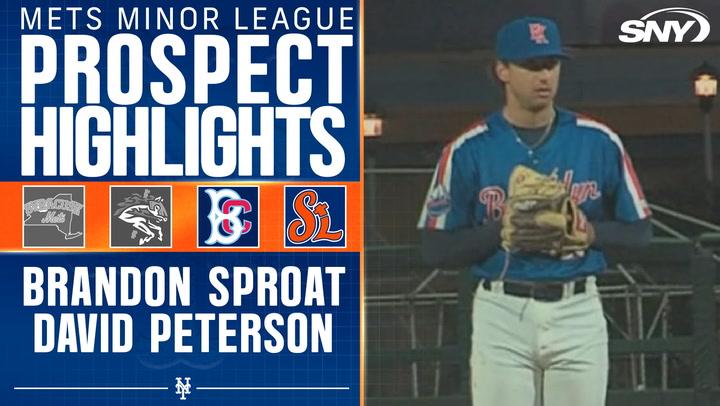 Mets prospect Brandon Sproat Ks eight for High-A Brooklyn