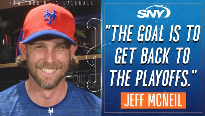 Jeff McNeil on Mets 2024 expectations, health of his elbow, and favorite part of the offseason