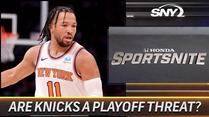 What is Knicks' playoff ceiling without Julius Randle? | SportsNite