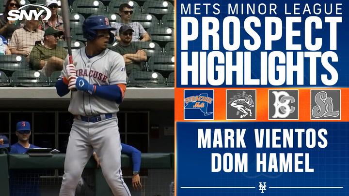 Mark Vientos continues hot start, Dom Hamel strikes out six for Syracuse Mets