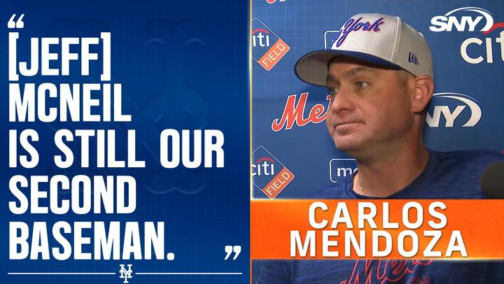 Carlos Mendoza reaffirms Mets' commitment to Jeff McNeil: '[Jeff] McNeil is still our second baseman."