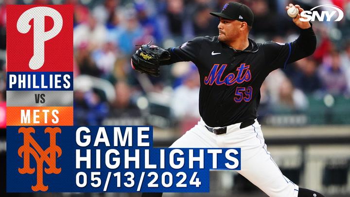 Mets vs Phillies (5/13/2024) | NY Mets Highlights