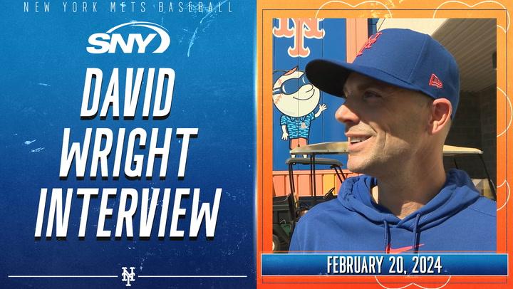 David Wright on staying on Hall of Fame ballot, meeting David Stearns and Carlos Mendoza