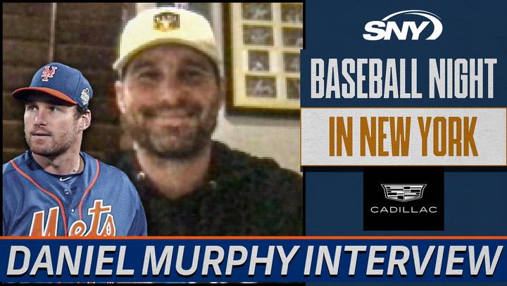 Daniel Murphy on Pete Alonso, Brandon Nimmo, Jeff McNeil, and Mets 2015 playoff run | Baseball Night in NY