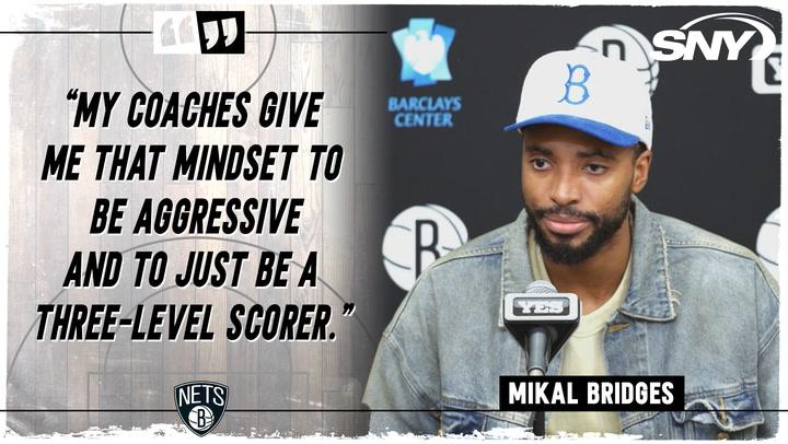 Mikal Bridges on his 42-point explosion as Nets rout Magic: 'I did not want to lose this game'