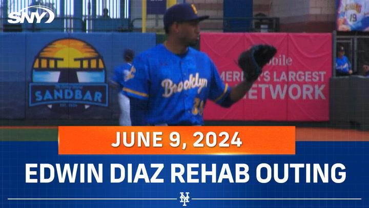 Watch Edwin Diaz rehab start with Cyclones, discusses return to Mets