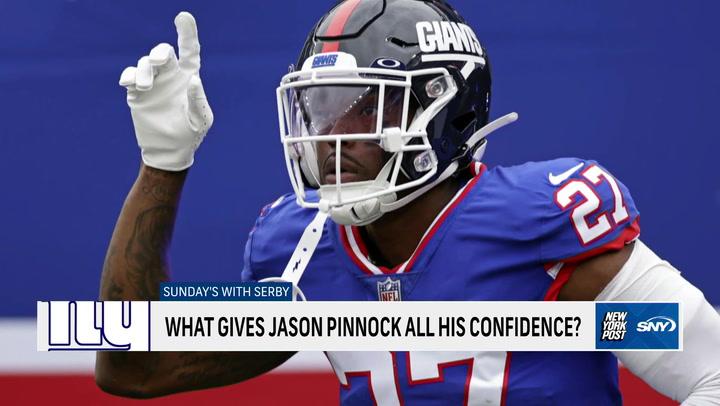 Jason Pinnock making the most of his opportunity with the Giants