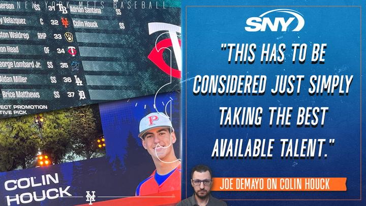 Here's what the Mets are getting with SS Colin Houck, the 32nd pick of the 2023 MLB Draft
