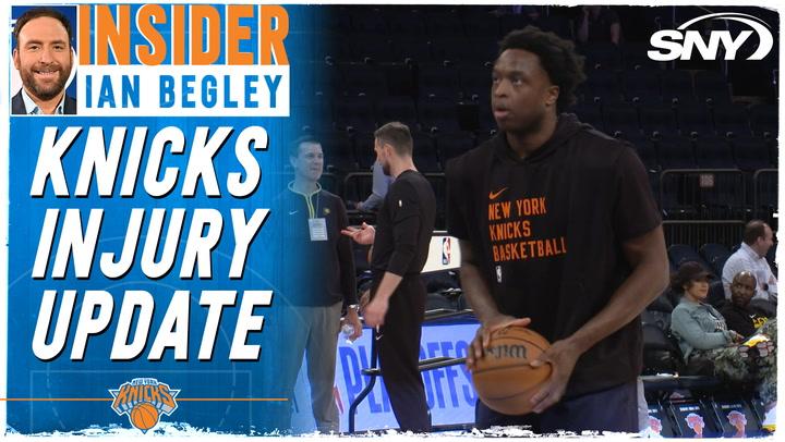 Watch OG Anunoby warm up ahead of Knicks Game 7 matchup against Pacers