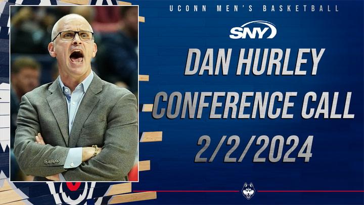 Dan Hurley previews Saturday's UConn-St. John's Big East battle, talks rivalry with Rick Pitino
