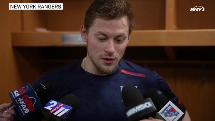 Vladimir Tarasenko breaks down Rangers' tough OT loss to former team in St. Louis | Rangers Post Game