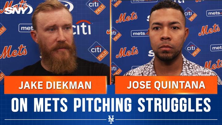 Jake Diekman and Jose Quintana on needing to close out games after Mets loss to Diamondbacks